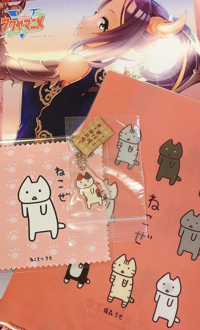 地元の🎪行って買って来た…🐱背goods…メメメΣ(●'д`●)メチャカワァー💓
サークルさんの数…少ない🥺 