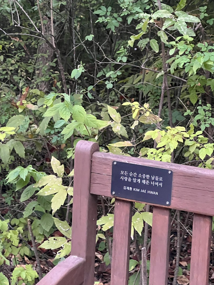 서울숲에서 만난 재와미 의자 .. 💖