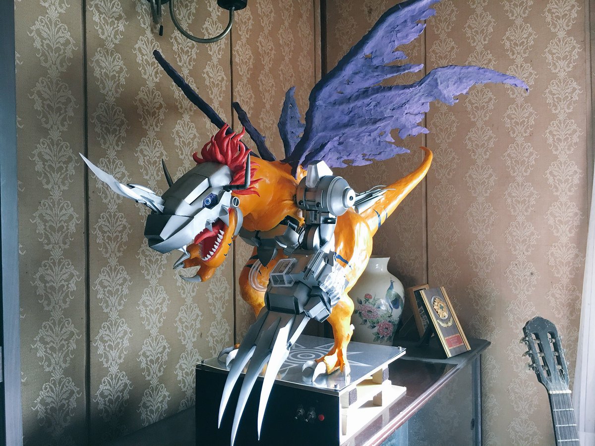 KengoHisakawa's tweet photo. At this point, I've only finished developing #metalgreymon and #megaseadramon. https://t.co/OHHFbyzBvY