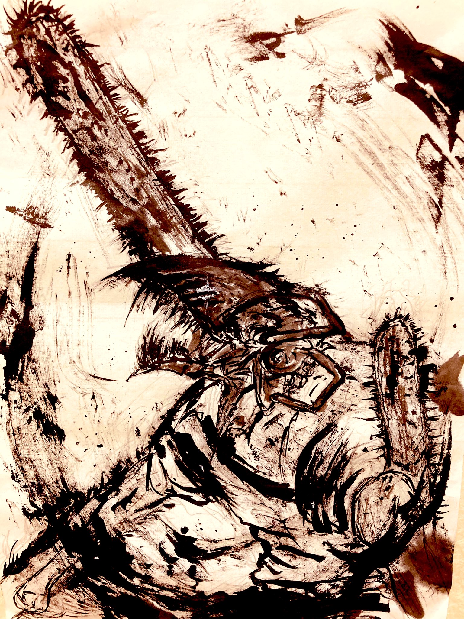 い出のひと時に とびきりのおしゃれを 絵画 墨絵 絵画 タペストリ V Pravda Ru