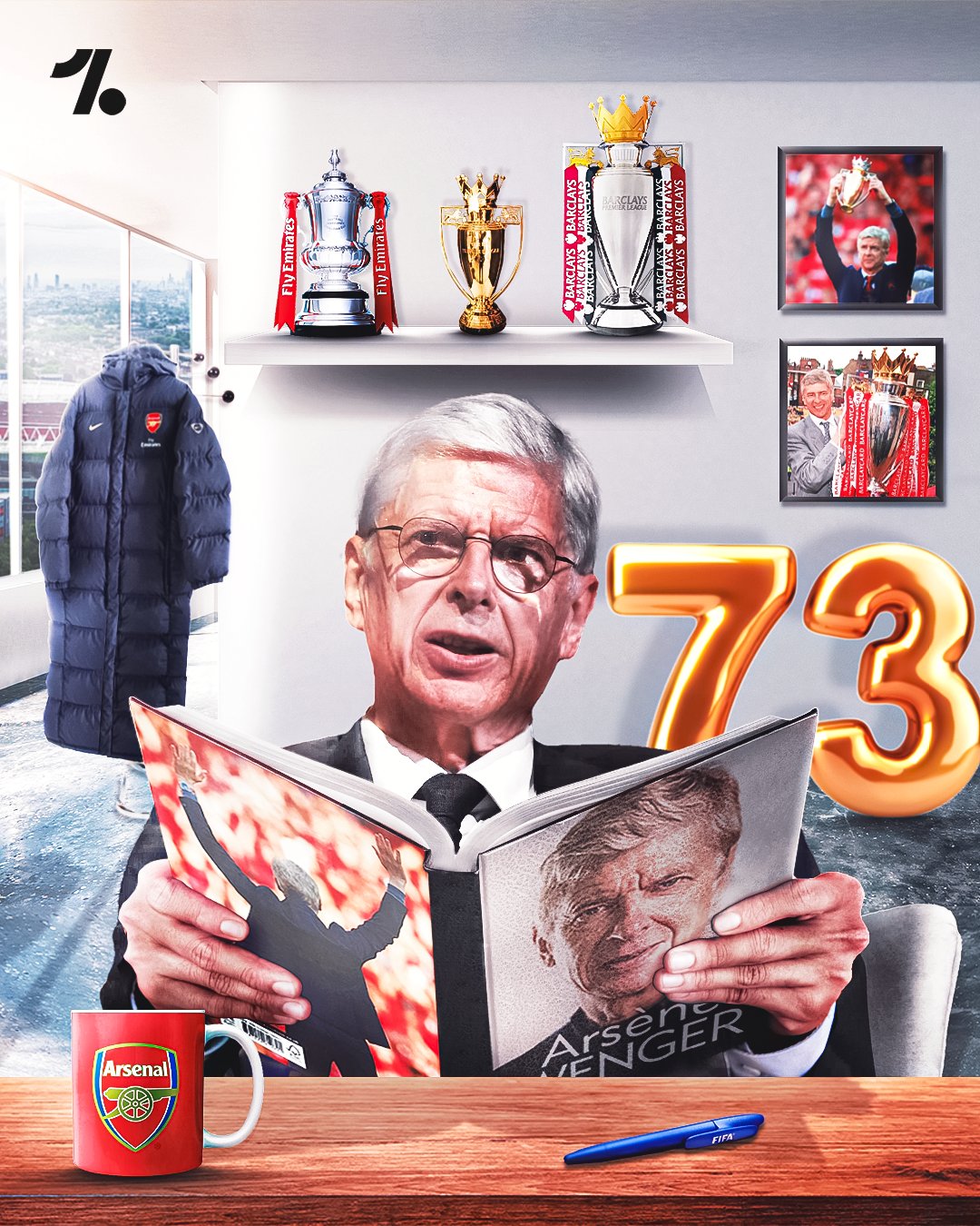 Happy Birthday Arsène Wenger  Work for 