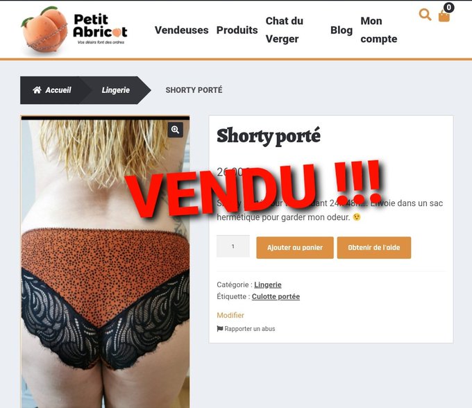 Le shorty de Charlotte Vendu sur https://t.co/d4GXfpn0lV !  Lien vers sa boutique ici ⬇️  https://t.co/G8R3TEcgfr<a href="/tag/nouvellephotodeprofil"class="tags"><span>#nouvellephotodeprofil</span></a>