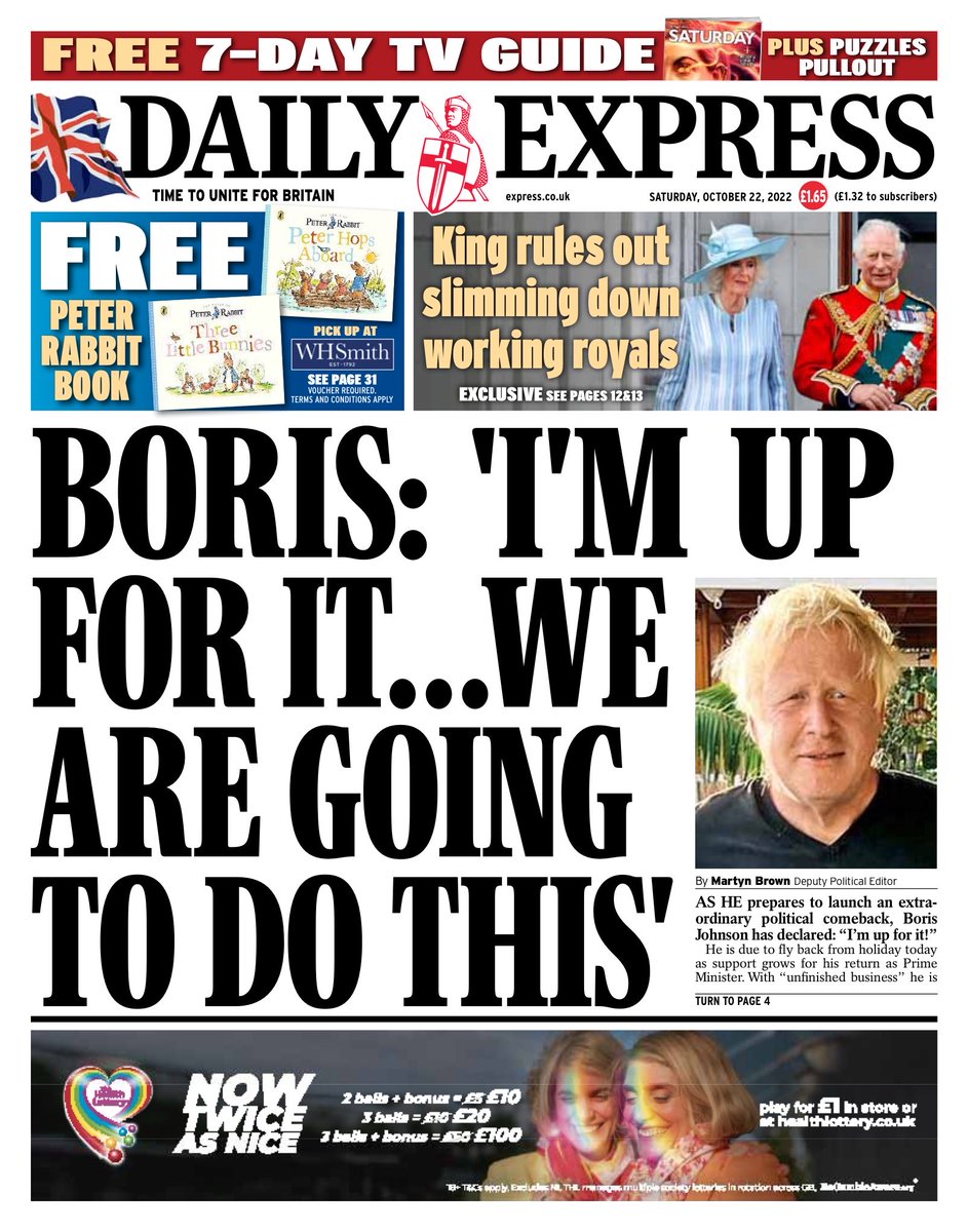 Okeating's tweet photo. As long as it doesn't involve -
Turning up for COBRA meetings
Obeying the law
Not going on holiday in work time
Being honest
Declining offers of money and gifts from shady lobbyists
Declaring said money and gifts
Reading ministerial briefs
Caring about the public
#NotBorisAgain https://t.co/ADEN3chdZM