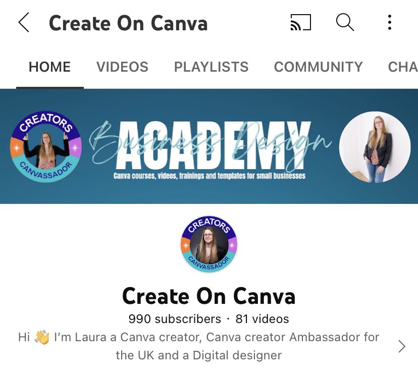 createoncanva's tweet image. I’m at 990 subscribers for my YouTube channel full of canva tutorials 🥳

Can I get it to 1000 by the end of the day?

Who would like to follow my channel?

youtube.com/c/CreateOnCanv…

#MHHSBD #canvatutorials