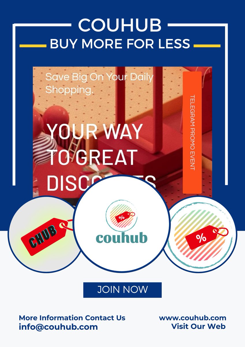 Want to be our business partner? Grow your business with couhub.

The newest discount platform is now growing its reach by acquiring future partners and service providers to cater couhub discount users world wide.

#CouHUB