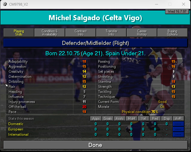 Happy birthday Michel Salgado  