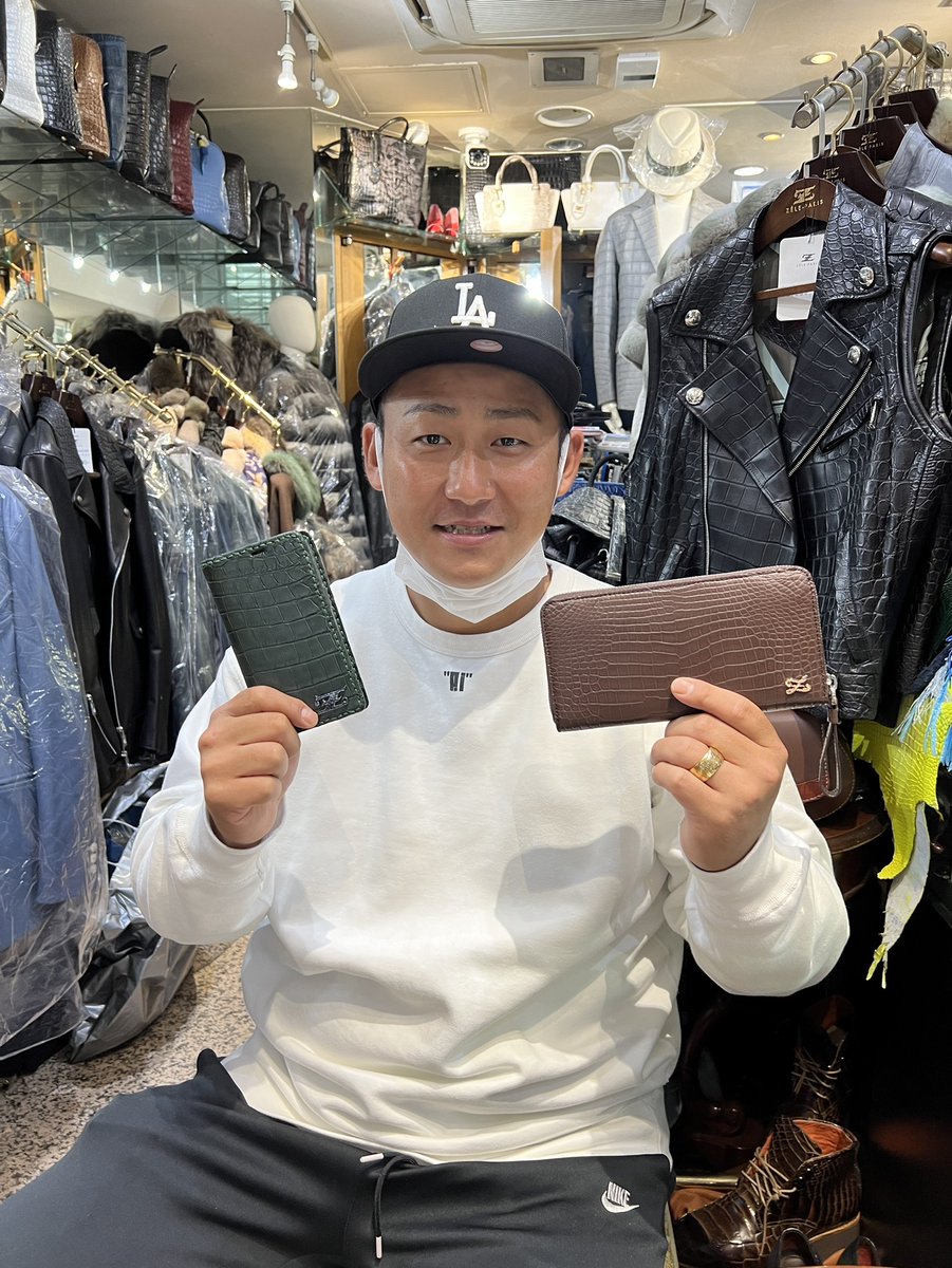 読売ジャイアンツ所属の中田翔選手が来店してくださいました。 ナイル