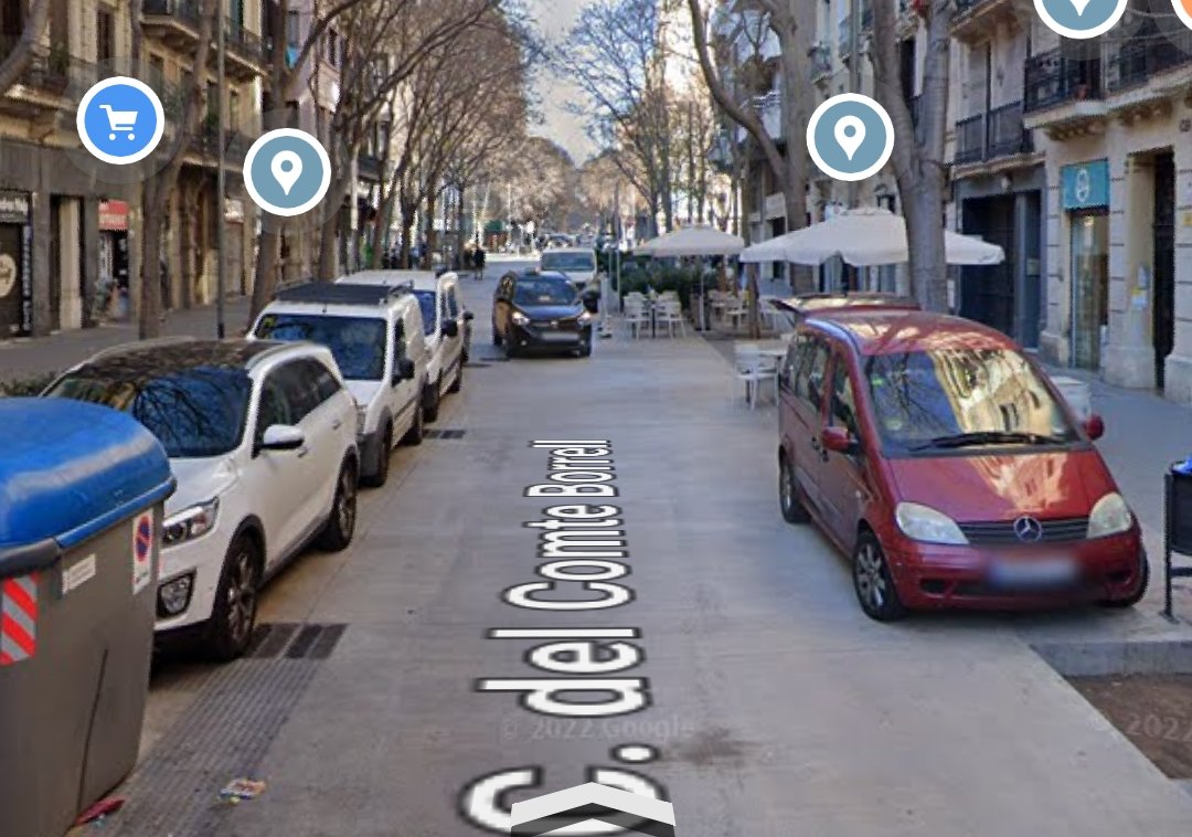 No té cap sentit pacificar Borrell i permetre q es converteixi  en un espai de càrrega/descàrrega salvatge sense control horari ni d'espais. Per no parlar que es tolera que els cotxes hi aparquin també a qualsevol hora i dia.
<a href="/Bcn_Eixample/">BcnEixample</a> <a href="/paugv87/">Pau Gonzàlez Val</a> <a href="/GUBBarcelona/">Guàrdia Urbana Barcelona</a> <a href="/Albert_Batlle_B/">Albert Batlle</a>