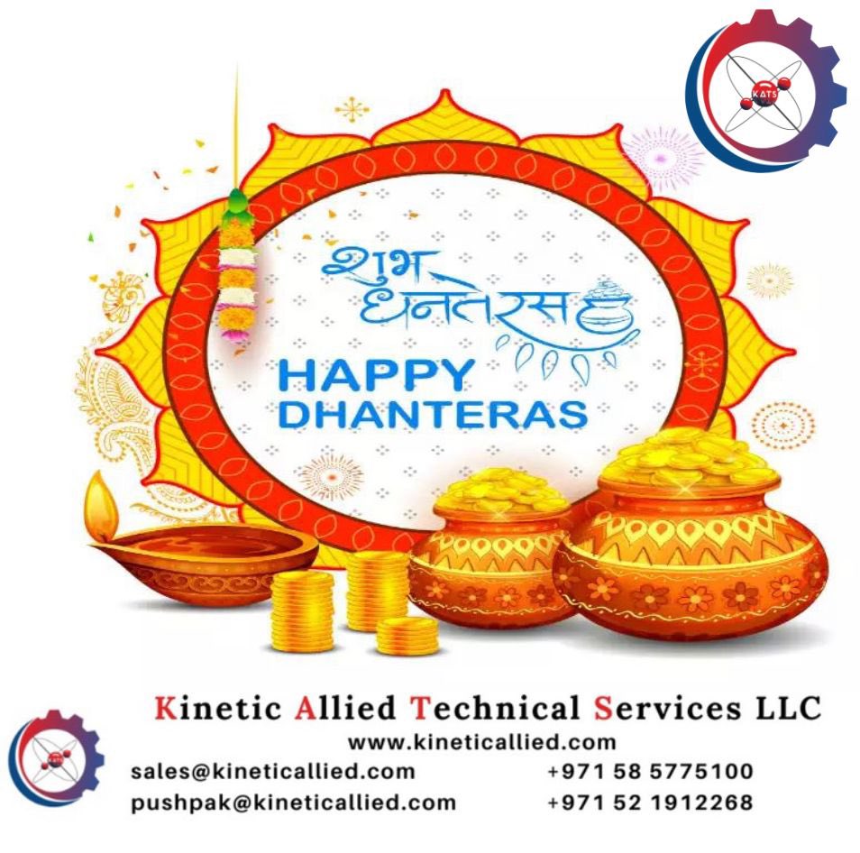 Happy Dhanteras !
kineticallied.com
sales@kineticallied.com 
#Dhanteras #technicalservices #PanelTankInstallation #ChillerInsulation  #FillsReplacement #civilworks #louverinstallation #staircaseinstallation  #paintworks