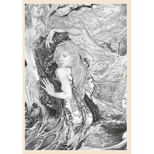 The Nosferatu of the sea, summoned by the demise of galleons lost to the deep, drawn by the blood of mariners seeping down through fathoms black as pitch, until not even a splinter remains of the vessel that was. Image: Ed Org 
#BookWormSat
<a href="/MaeneSigne/">Signe Maene  is on Bluesky, Instagram & elsewhere</a> 
@ElCurwen