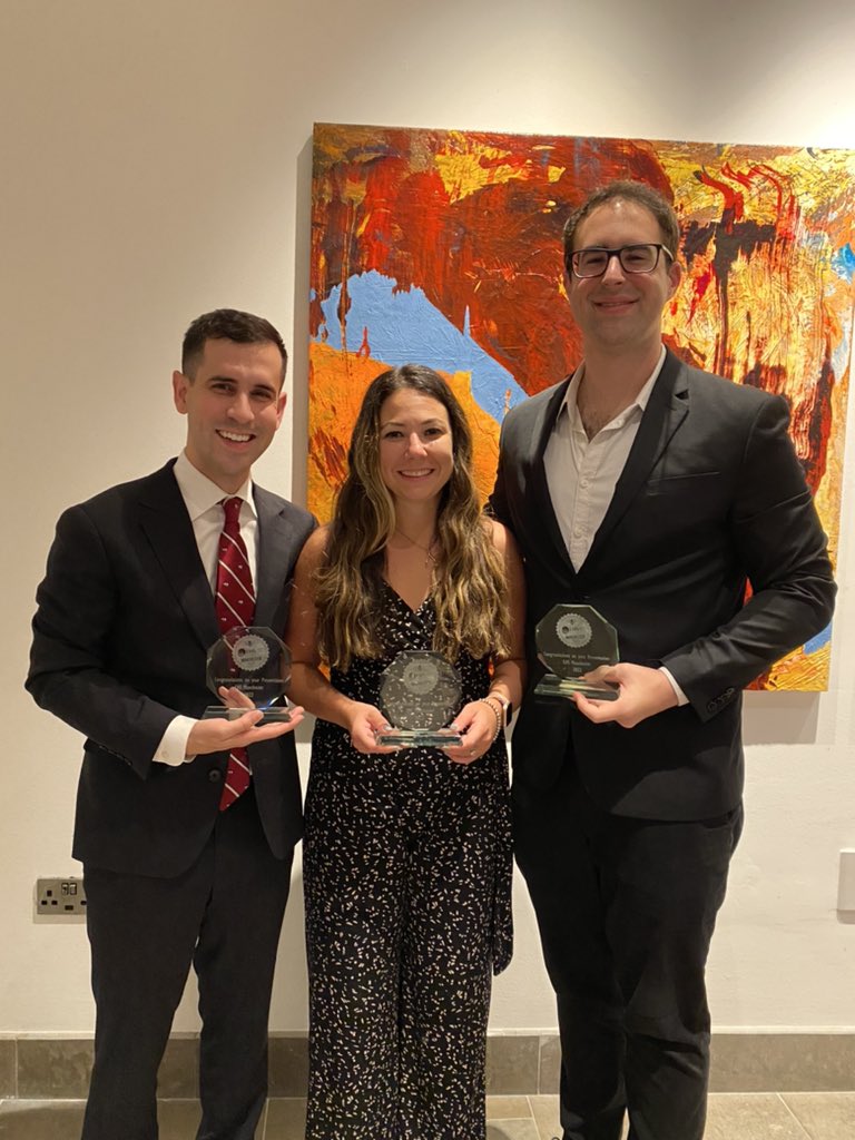 CMC_GSResidents's tweet image. @_MKatzen_ with best overall presentation at @EhsManchester and @SAyusoMD taking home the silver! MIS fellow Jana taking home award for best video presentation! #preparation #AWR #herniafriends @eurohernias @AmericanHernia @AtriumHealthWFB @THeniford @VedraAugenstein @NCSurgeons