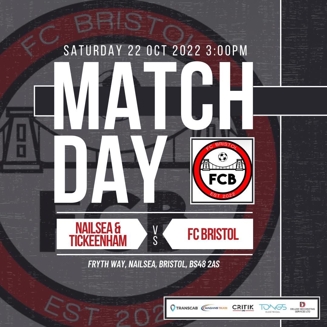 _FCBristol's tweet photo. ๐จMatch Day๐จ
A game not to be missed!!!
๐ 15:00 Kick Off
๐ @NandTFC
๐ @TSWesternLeague Div 1
๐ Fryth Way, BS48 2AS
#FCB #FCBristol #EverythingRed #BristolFootball
@swsportsnews @tswlfans @bsoccerworld https://t.co/f2za9Dq0Fy