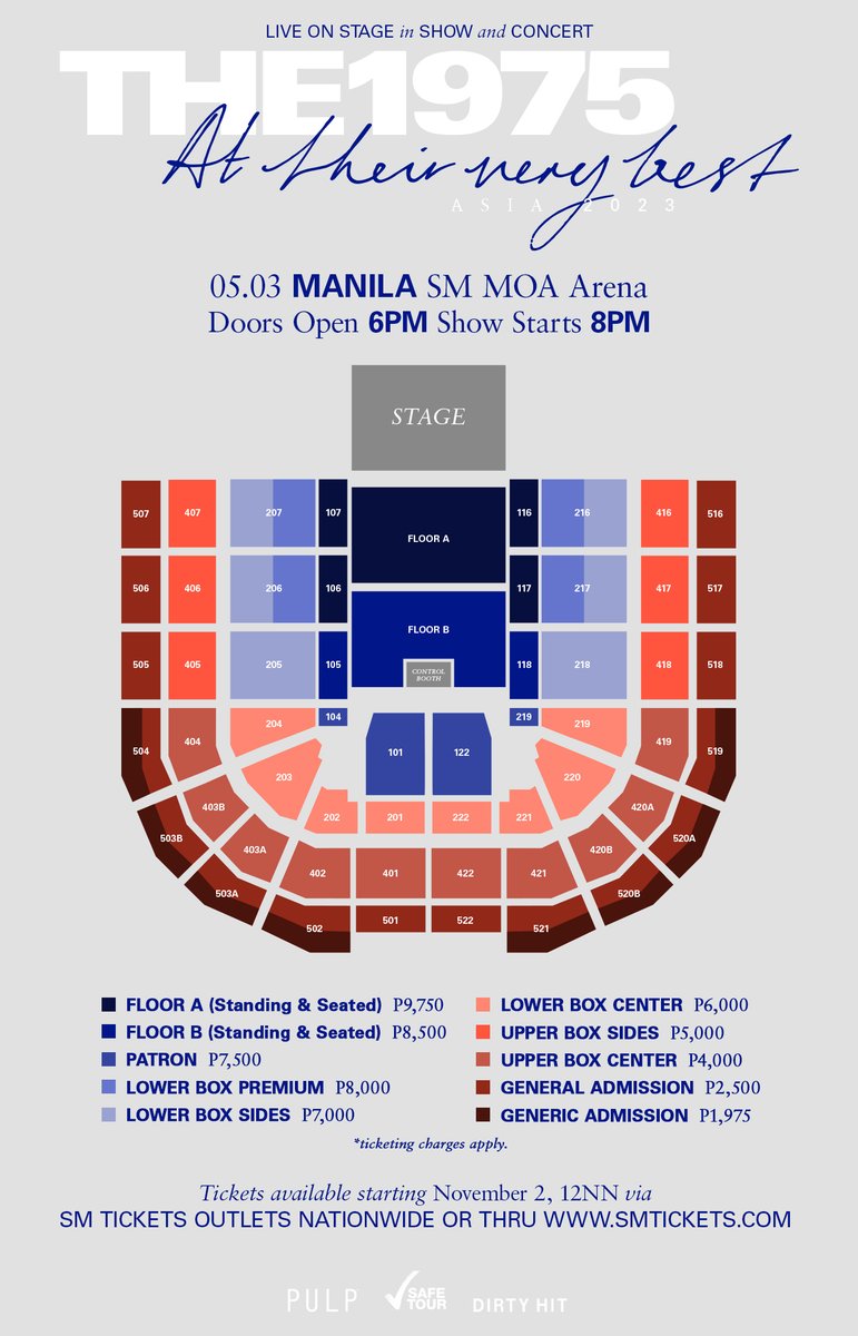 pulpliveworld's tweet photo. Looking For Somebody to watch #THE1975inManila2023 with? If you need a sign to ask them, this is it. @the1975 didn’t raise us as hopeless romantics for nothing. https://t.co/NAAYWJ0Qb5
