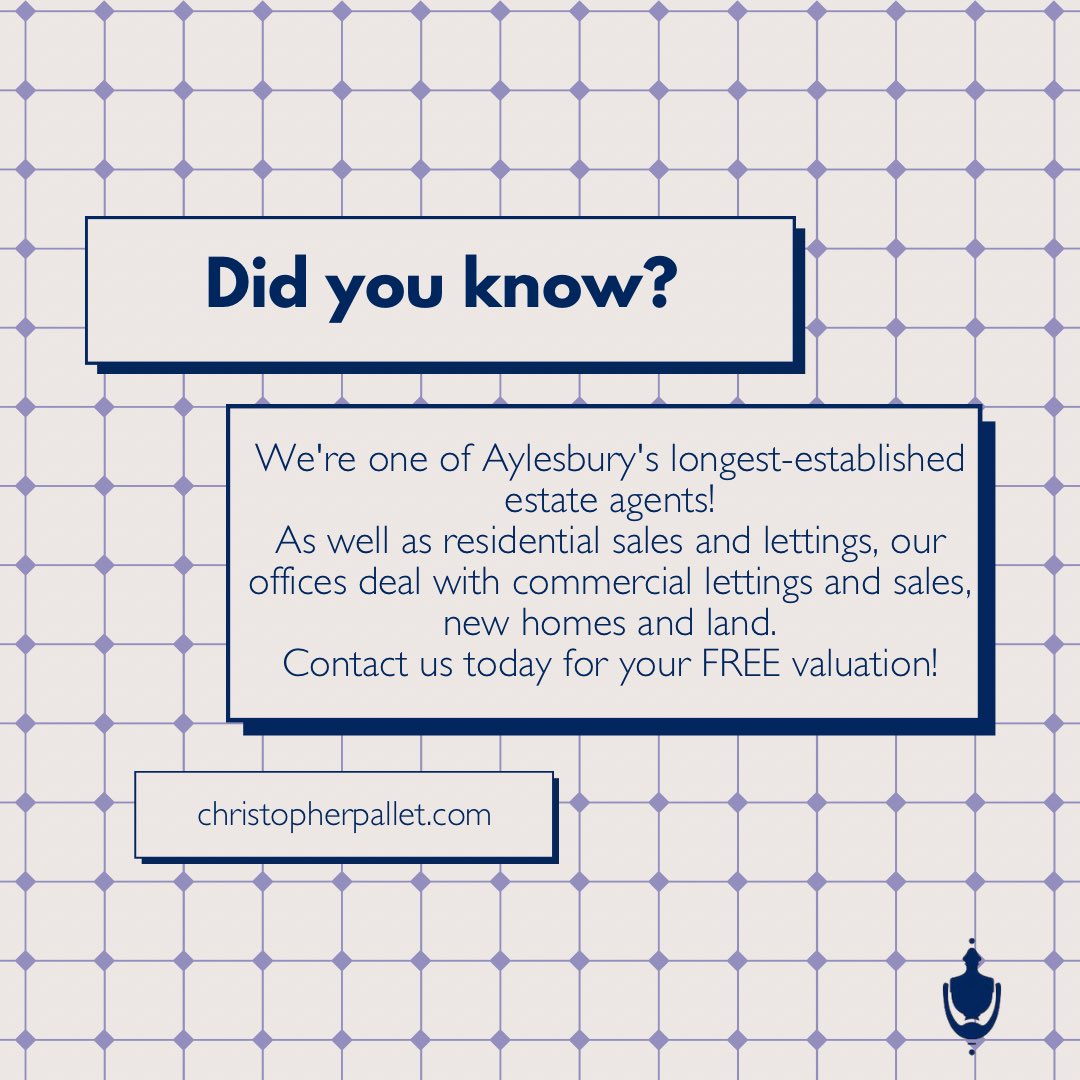 Christo80611384's tweet photo. Since 1973, our brand has been recognised as a market leader with a professional reputation second-to-none.
Contact us today to learn more!
#estateagents #estateagency #realestate #aylesbury #property #house #home #forsale #torent #tobuy #realestateagency #homeownership https://t.co/g6OvJXpukA
