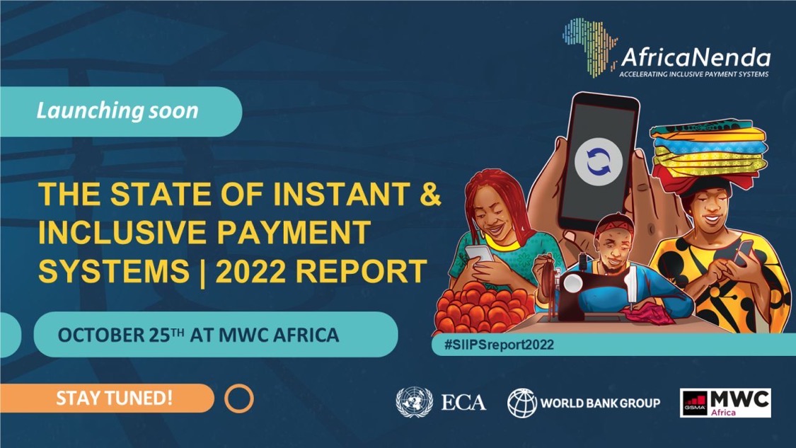 Jamelino Akogbeto (@jamelinoa) on Twitter photo D-Day minus 3. We are approaching the launch event of the SIIPS (State of Instant and Inclusive Payment Systems) report developed by AfricaNenda - the very first one - in Kigali on the 25th of Nov. in the sidelines of the MWC Africa 2022. Stay tuned. #SIIPSReport2022 <a href="/AfricaNenda/">AfricaNenda</a> D-Day minus 3. We are approaching the launch event of the SIIPS (State of Instant and Inclusive Payment Systems) report developed by AfricaNenda - the very first one - in Kigali on the 25th of Nov. in the sidelines of the MWC Africa 2022. Stay tuned. #SIIPSReport2022 <a href="/AfricaNenda/">AfricaNenda</a>