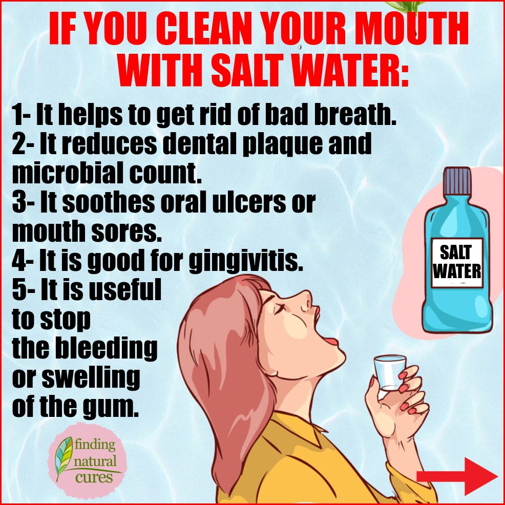 cures_finding's tweet photo. WHAT HAPPENS IF YOU RINSE YOUR MOUTH AND NOSE WITH SALT WATER? #findingnaturalcures https://t.co/BwsIGzGDJT
