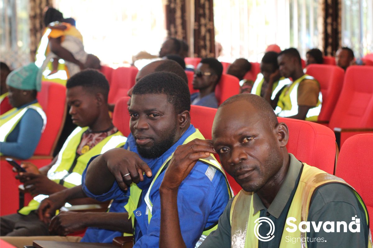 savsign's tweet photo. Workers of the firm constructing the 61.98km road from Tatale-Sanguli to #Zabzugu have been sensitised to understand #GBV and how it is perpetuated in order to avoid contributing to it. Click for more https://t.co/bwBYNpYObv
#PSEAH #genderviolence #TSIP #grievanceredress https://t.co/UzeRTn7ryB