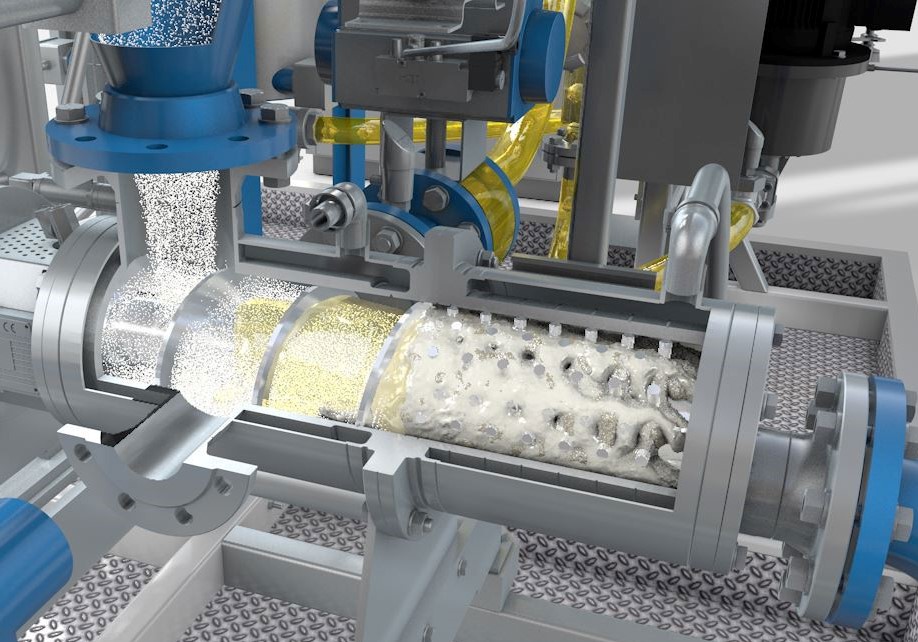 Our ECOFILLER PLUS features an innovative loading, preparation and mixing stage for the liquid media and solid fillers plus many other benefits. Re-use your PUR cuttings or make products more #flameresistant! Learn more at <a href="/K_tradefair/">K Trade Fair</a> H13/B63 #polyurethane #k2022 #sandwichpanel