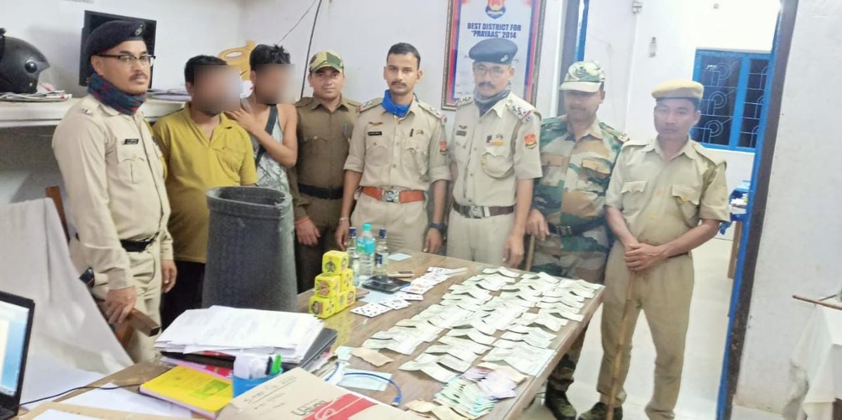 Unakoti District Police tweet media