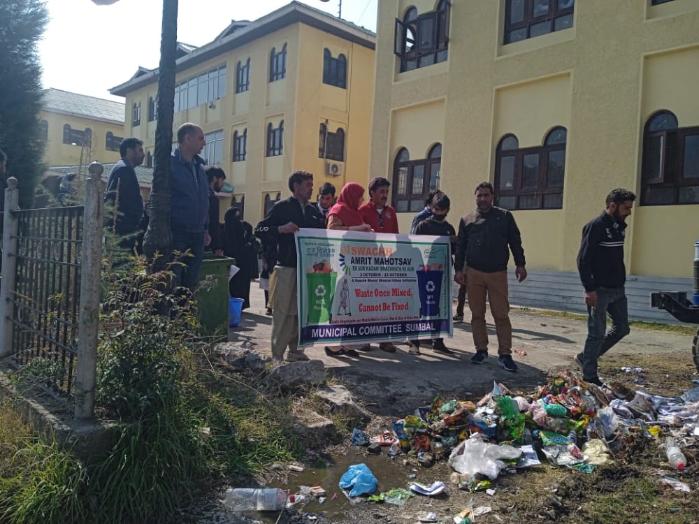 NssSumbal's tweet photo. Mega Swatchtta drive organised by @NssSumbal in Collaboration with MC Sumbal today on 22 Oct.
@OfficeOfLGJandK @ianuragthakur @diprjk @kansalrohit69 @dcbandipora @AadilMahii @JmuKmrPolice https://t.co/rFfHnln2XM