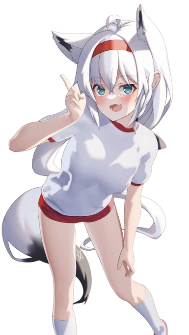 一緒に練習!#絵フブキ 