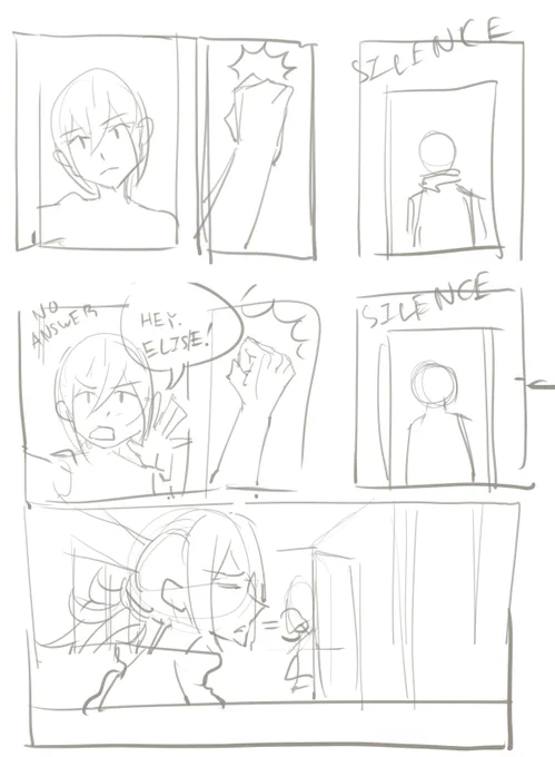 (OC) Nico and Elise comic WIP 2 
