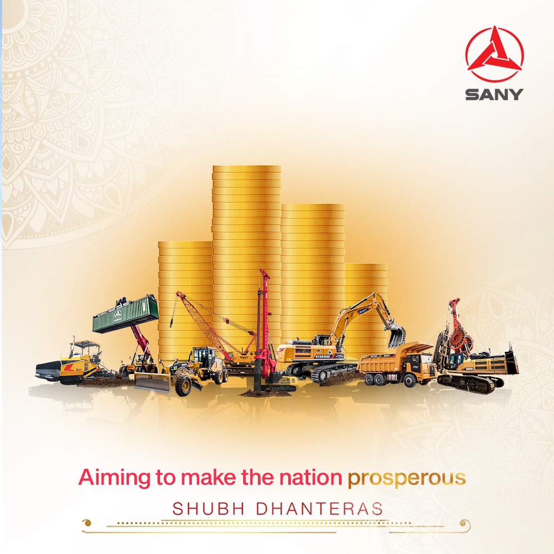 SanyIndia's tweet photo. Let us begin the celebrations of this festive season with Dhanteras. We wish you all good health and prosperous future ahead.

Happy Dhanteras#NayeBharatKaNirmata

#SanyIndia #Sany #Dhanteras #Gold #MahaLaxmi #Laxmi #Dhanteras2022 #GoodhealthGoodwealth #GoodFortune #Fortune https://t.co/7gIOg1D12g