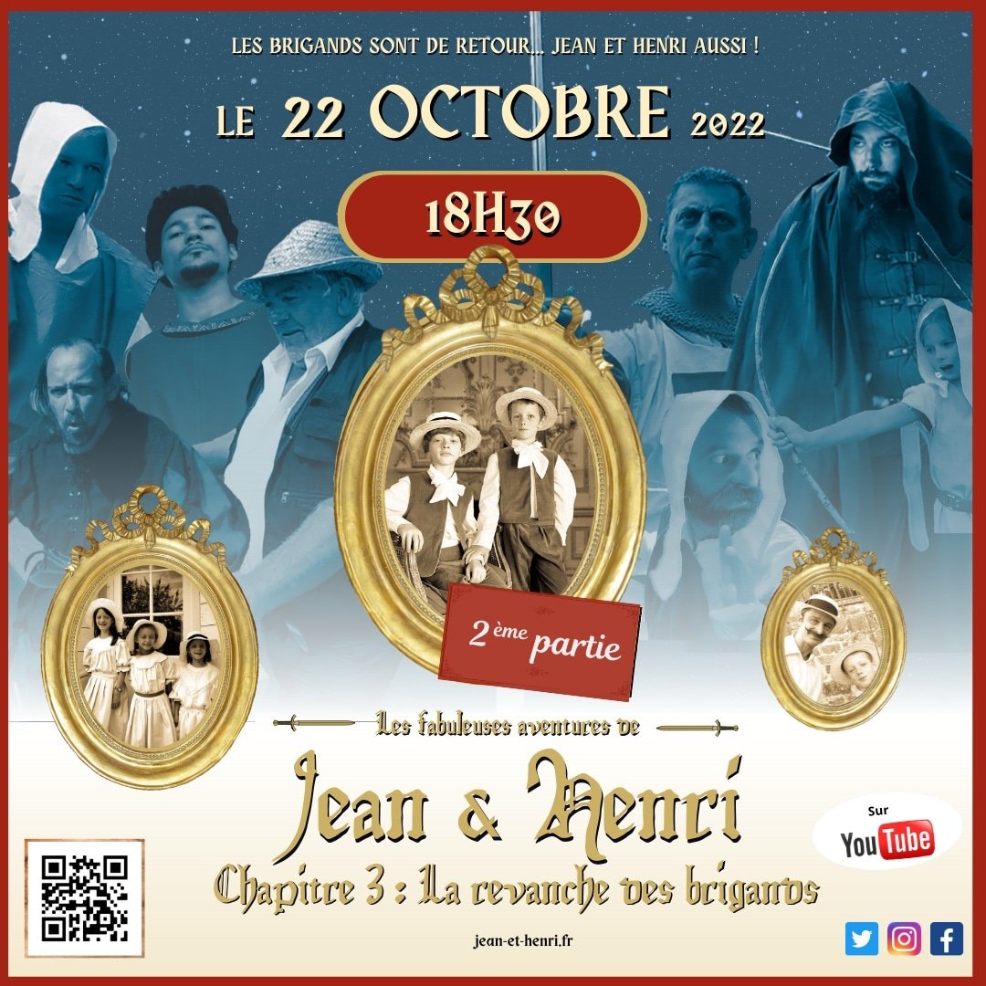 Ça y est, c'est le 22 octobre !
1er jour des vacances, et sortie du nouvel épisode ! 

Rendez-vous sur YouTube à 18h30 pour l'avant première "en direct" !youtube.com/c/Lesfabuleuse…

#beaujolais #cinema #courtmétrage

<a href="/leprogresain/">Le Progrès Ain</a> <a href="/LPRBeaujolais/">Progrès Beaujolais</a> <a href="/LePatrioteBVS/">Le Patriote Beaujolais</a> <a href="/lejsl/">Le Journal de Saône-et-Loire</a> <a href="/AuRhAlpes_Cine/">AuRhAlpes Cinéma</a>