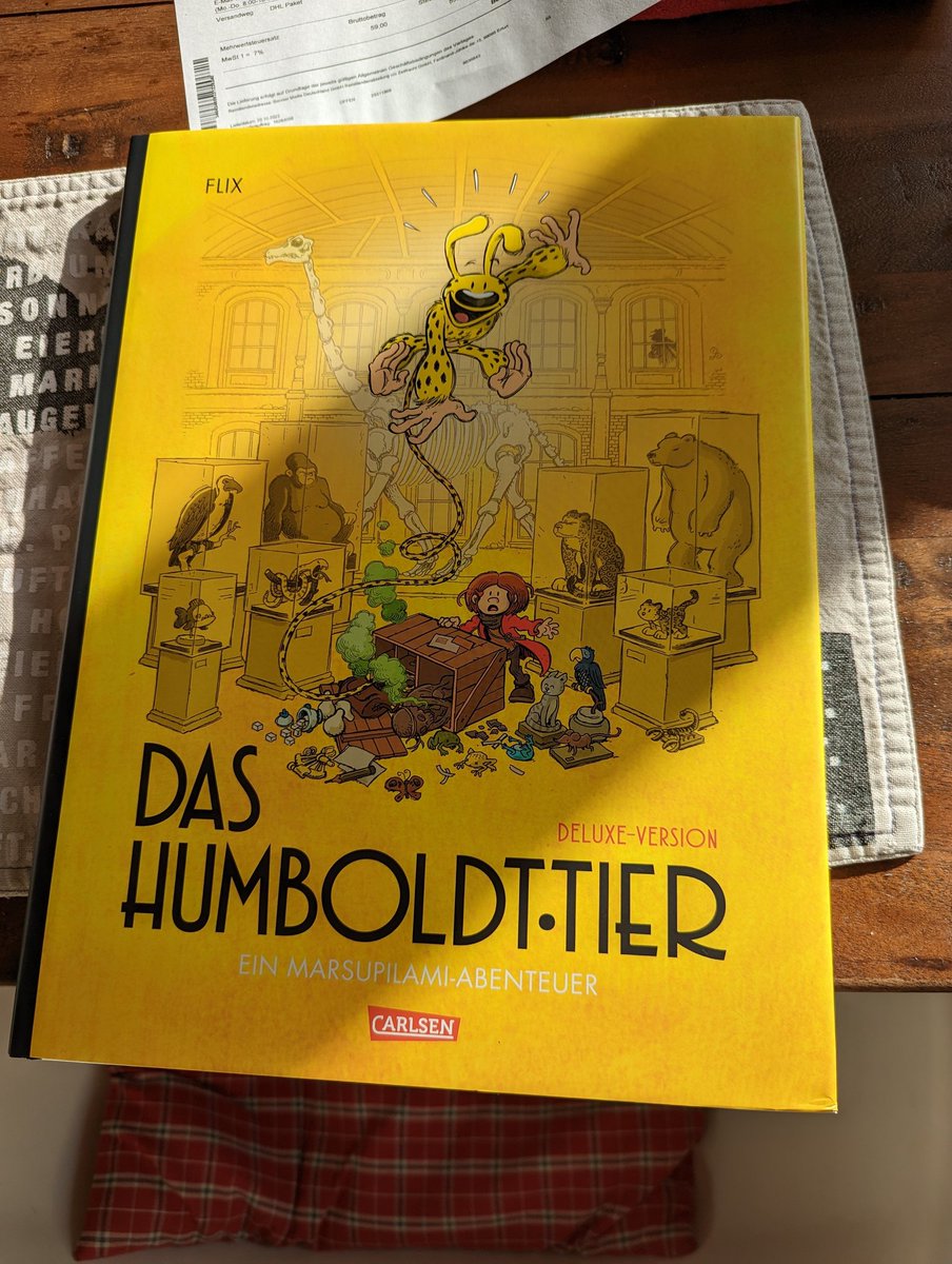 KEERL_IT's tweet photo. Papa war leider eine Weile nicht ansprechbar ...
Danke, @DerFlixxx ... werde in den nächsten Tagen (wenn die Kinder schlafen 😉) noch mal ganz genüsslich von vorne anfangen...
#marsupilami #dashumboldttier https://t.co/OY1wlskeF4