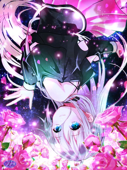 ソラの花園 #IA #イア #VOCALOID #ファンアート #IAちゃんまじかわイア #イラスト #ibispaint #pixiv  