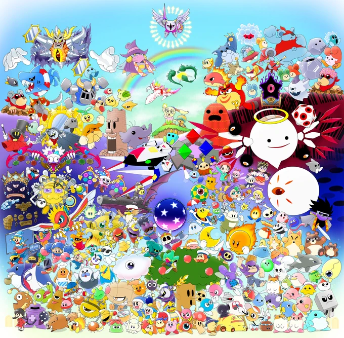 #星のカービィ30周年を365日祝いたいチャレンジもし今のハル研がウルデラを作ったらVSマルクをはちゃめちゃカッコよくアレンジしたマルクソウル戦専用の楽曲を用意してくれそう 
