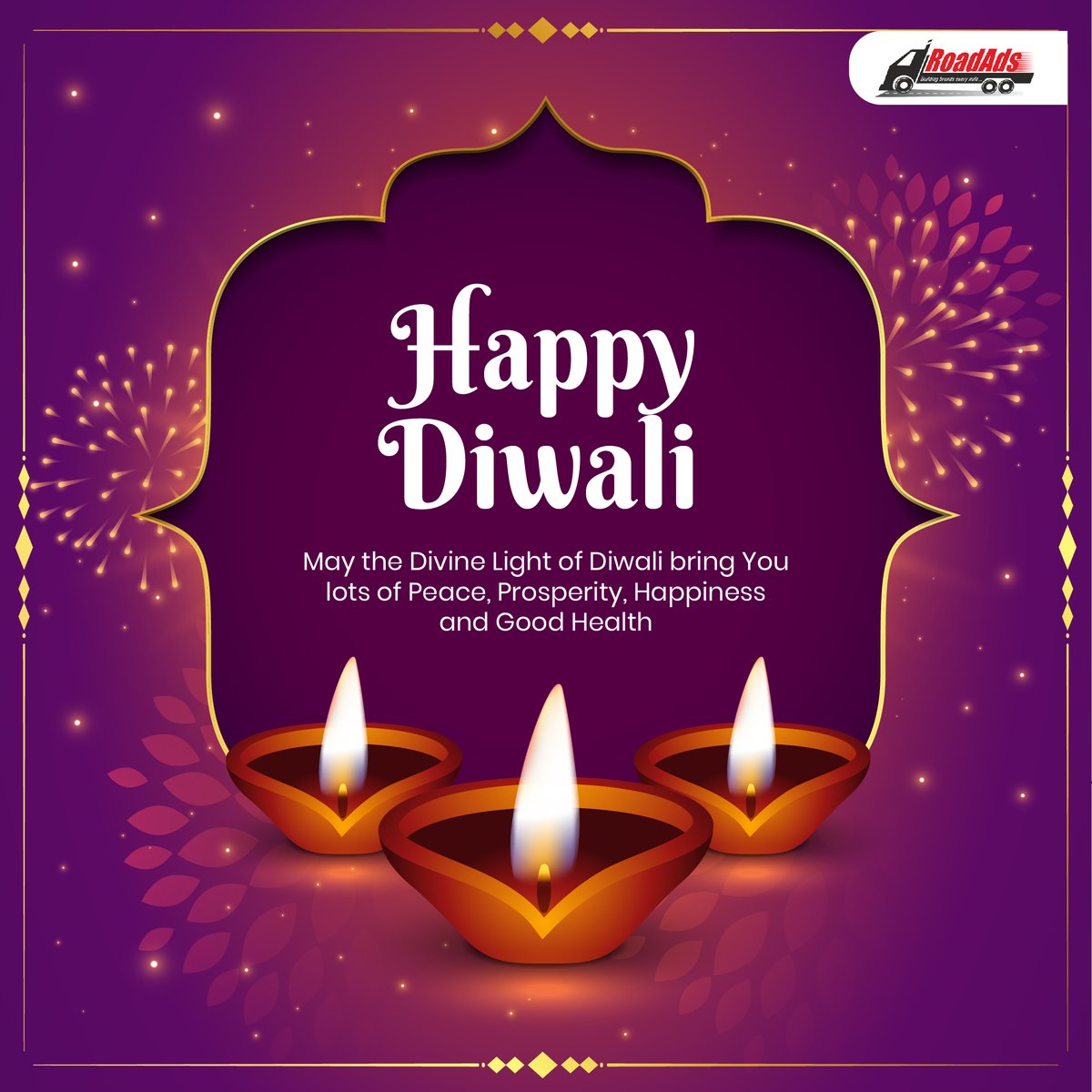 RoadAds_'s tweet photo. May the Divine Light of Diwali bring You lots of Peace, Prosperity, Happiness and Good Health.
Happy Diwali..!
#Diwali #festival #india #celebration #lighting #socialmedia #post #Diwali2022 https://t.co/4ARdrQzcZt
