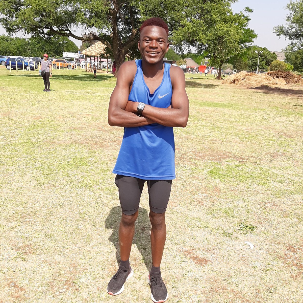 Well done to Malibongwe Ndlovu for setting a new course record 15:39 at Rietvlei parkrun today!