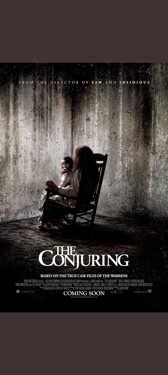 albbeeerrtto21_'s tweet photo. OFICIALMENTE se ha confirmado que se está trabajando desde ya en #TheConjuring4 me hace mucha ilusión, es mi género de siempre y amo esta saga. Próximas paradas: #LaMonja2 y #ExpedienteWarren4 🙆‍♂️ Que se siga expandiendo el Warrenverso 😈🤩 https://t.co/YAOptgVAwH