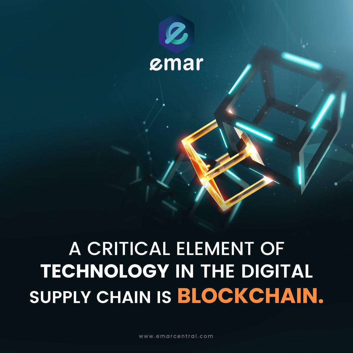 emarcoin's tweet photo. The blockchain is an important technological component in the digital supply chain.

#blockchain #blockchaintechnology #supplychain #emarcentral #emarcoin #cryptocurrency https://t.co/DWEcMWpzdx