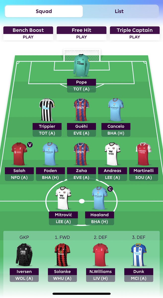 FPLCooper's tweet photo. Gameweek 13 - Cooper is locked in 🔒 

GW12 - 55 points (-4).

OR: 1.84m -> 1.52m ✅ 🌍
Really happy with that all things considered.

1 FT, as mentioned before the midweek deadline, this gameweeks move: Maddison -> Foden.

Haaland🧢 

Best of luck everyone! ☕️ 

#FPLCommunity https://t.co/22Oz606WGL