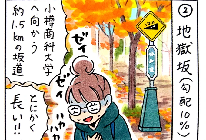 小樽のフリーペーパー「小樽チャンネルmagazine」10月号発行されました。漫画 #小樽レジェンド !83話載ってます。「坂の街」と言われるほど坂道の多い小樽。「地獄坂」のようなしんどい坂から脇道にそれたマニアックな坂まで。雪が降る前に坂道散歩してみてはいかがでしょう🍁 #小樽 #北海道 