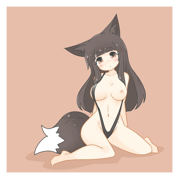 (R-15)(お題箱)スリングショット水着姿の玄恵さん 