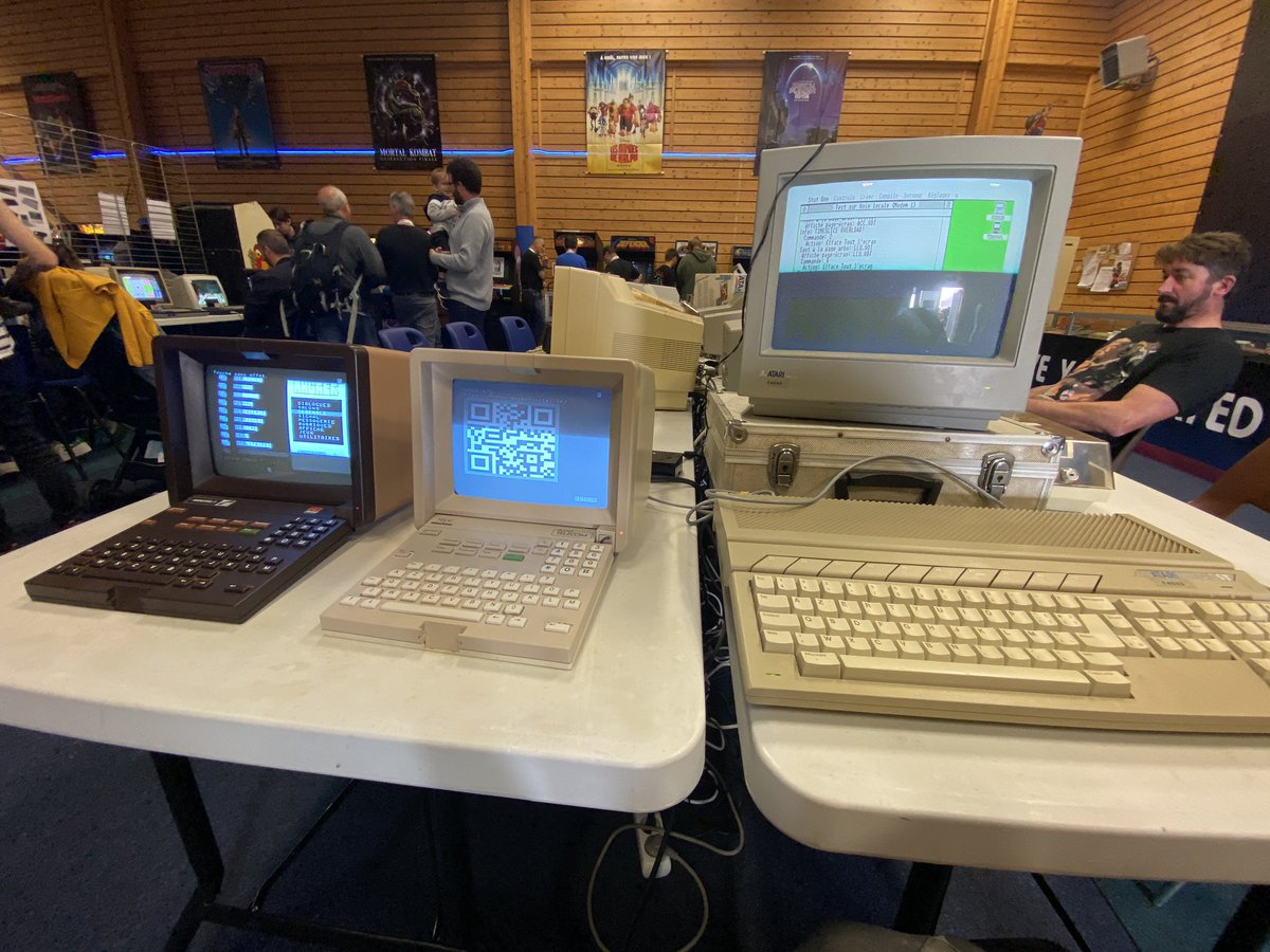 LE_F4GXS's tweet photo. Ils sont la !!!
Cc : @MuseeMinitel
#minitel #stutone #hacker #museeminitel #server #atari #atarist https://t.co/i11Dnt6pVk