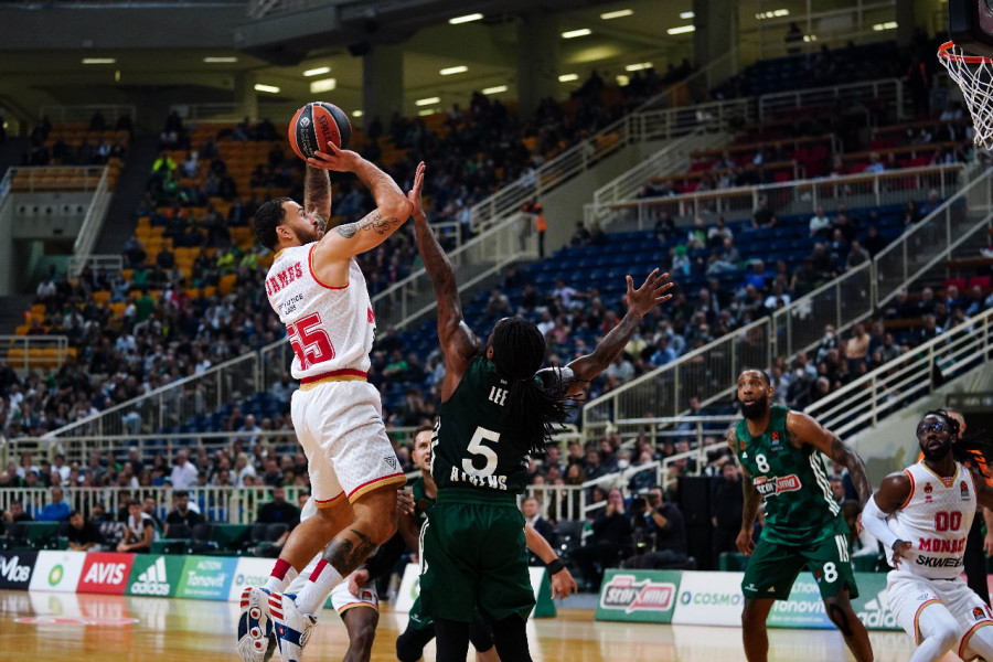 MonacoLife_'s tweet photo. Just as they did in Israel, AS Monaco Basketball let a healthy lead slip against Panathinaikos, but this time, Sasa Obradovic's men just held on (80-83) to secure a return to winning ways.
#asmonacobasket #asmonacobasketball #asmbasket #ASMbasket
https://t.co/WPdM7nYniz https://t.co/5imRFyJ5YS