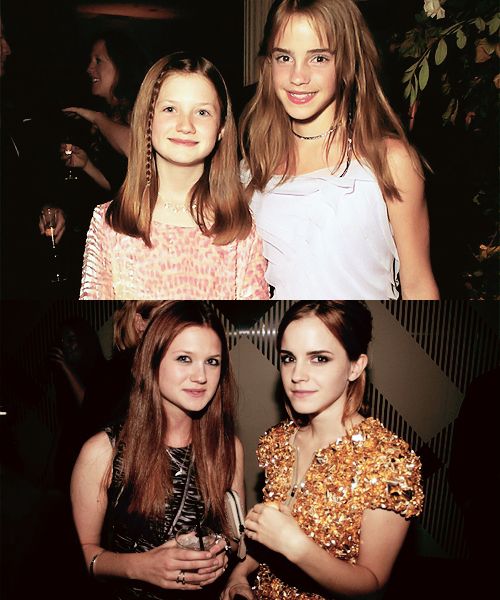 Harry Potter World On Twitter Bonnie Wright And Emma Watson Happybirthdaybonniewright