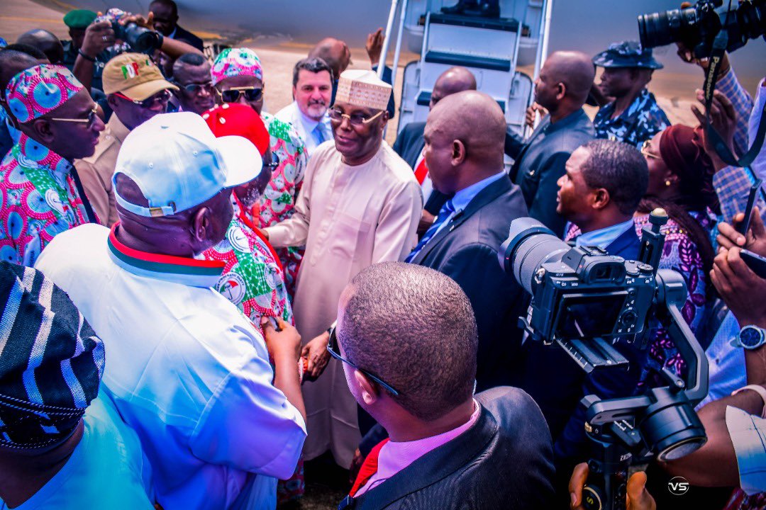 atiku's tweet photo. The great Edo state, we are here! -AA. #AtikuOkowaInEdo https://t.co/8Rm1KLeXCo
