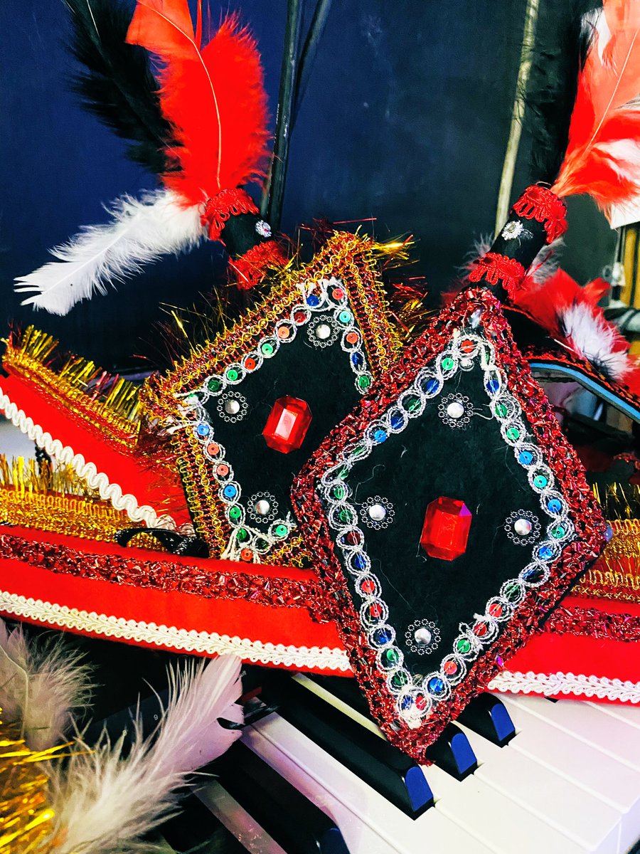 NwokoArts's tweet image. CELEBRATION &amp;amp; DEFIANCE ❤️Carnival costumes and replica protest march banners: a sneak preview of SWEET MOTHER props from our tech rehearsal.
#BlackHistoryMonth #whatsoninliverpool #sweetmother