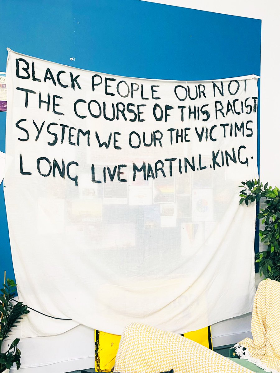 NwokoArts's tweet image. CELEBRATION &amp;amp; DEFIANCE ❤️Carnival costumes and replica protest march banners: a sneak preview of SWEET MOTHER props from our tech rehearsal.
#BlackHistoryMonth #whatsoninliverpool #sweetmother