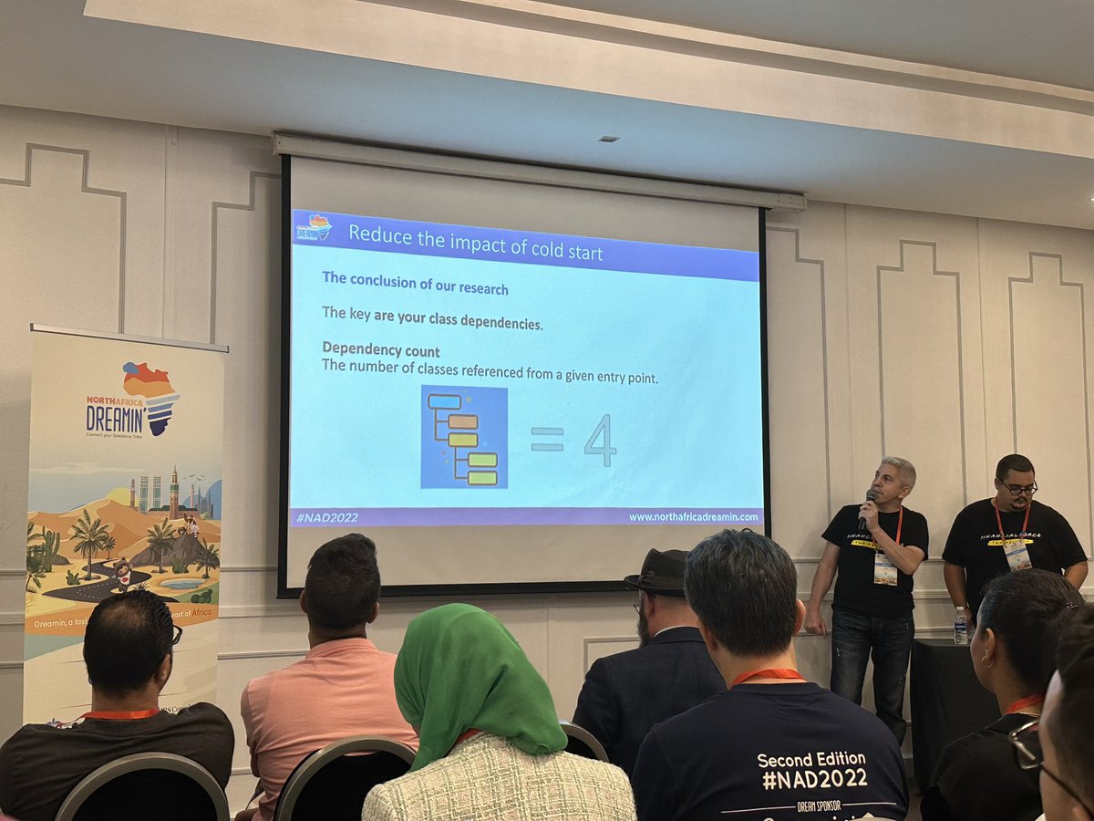 This session about reducing the impact of ❄️ cold starts is on 🔥 by <a href="/daniexpoDSF/">Daniel Exposito</a> and <a href="/amarfil3/">Álvaro Marfil</a> at #NAD2022