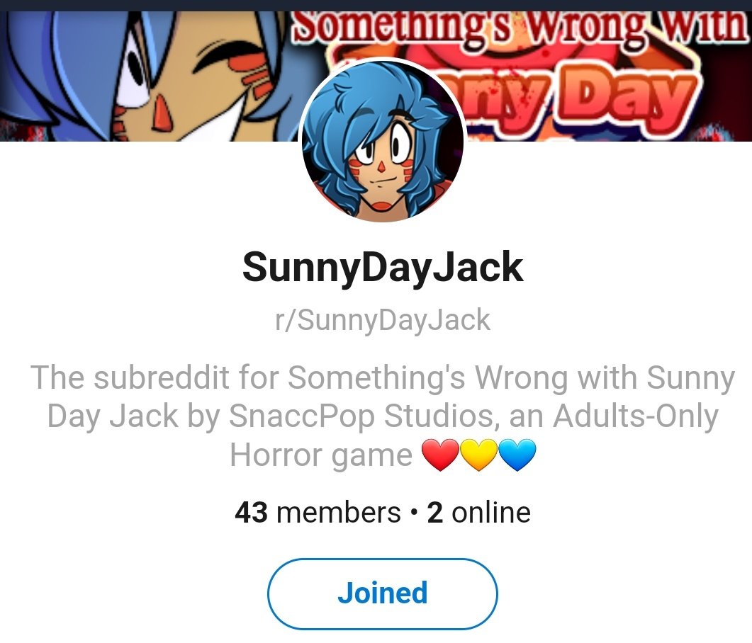 ⚠️Yandere Enthusiest⚠️ on X: 8 months ago I created the Sunny Day Jack sub  for fans like I did for John Doe but I've been too busy with life atm.  Luckily, the