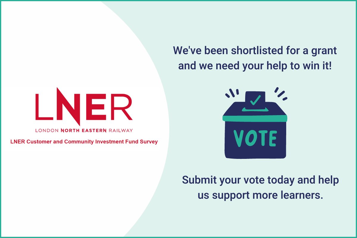 PrisonersEd's tweet photo. 🚨 Last chance to vote! 🚨

If we win this grant, we'll be able to support 45 individuals in prisons in northern England.

But we need your help. Voting takes less than 2 minutes - please vote for us under the Education and Employability theme: https://t.co/zmO2uTHkV3 https://t.co/WOkL8bJeMG