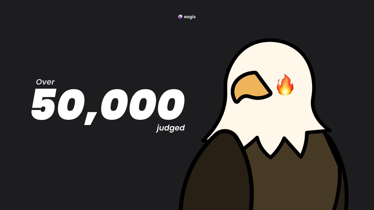 eagisNFT's tweet photo. 先ほどeagisの累計利用回数が50,000回を突破しました！ユーザー数も増加傾向でみなさんに改めて感謝です！🔥

これからも快適なWeb3ライフを！🫡

Easy to get Aegis with eagis!!!

-> https://t.co/26x91JbYLM（PC、Chrome拡張機能） https://t.co/lDq1okGI59