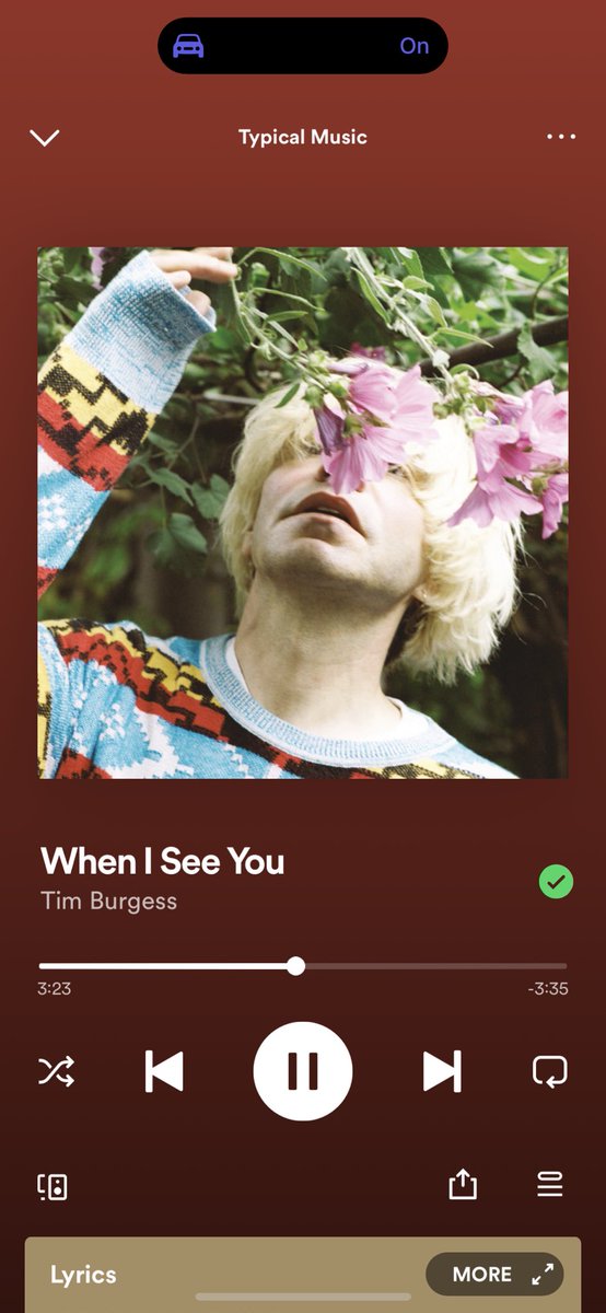 JustLookin07's tweet photo. When this is your ear worm 🏆🎶💖@Tim_Burgess #WhenISeeYou #typicalMusic https://t.co/sbOIB1JZMk