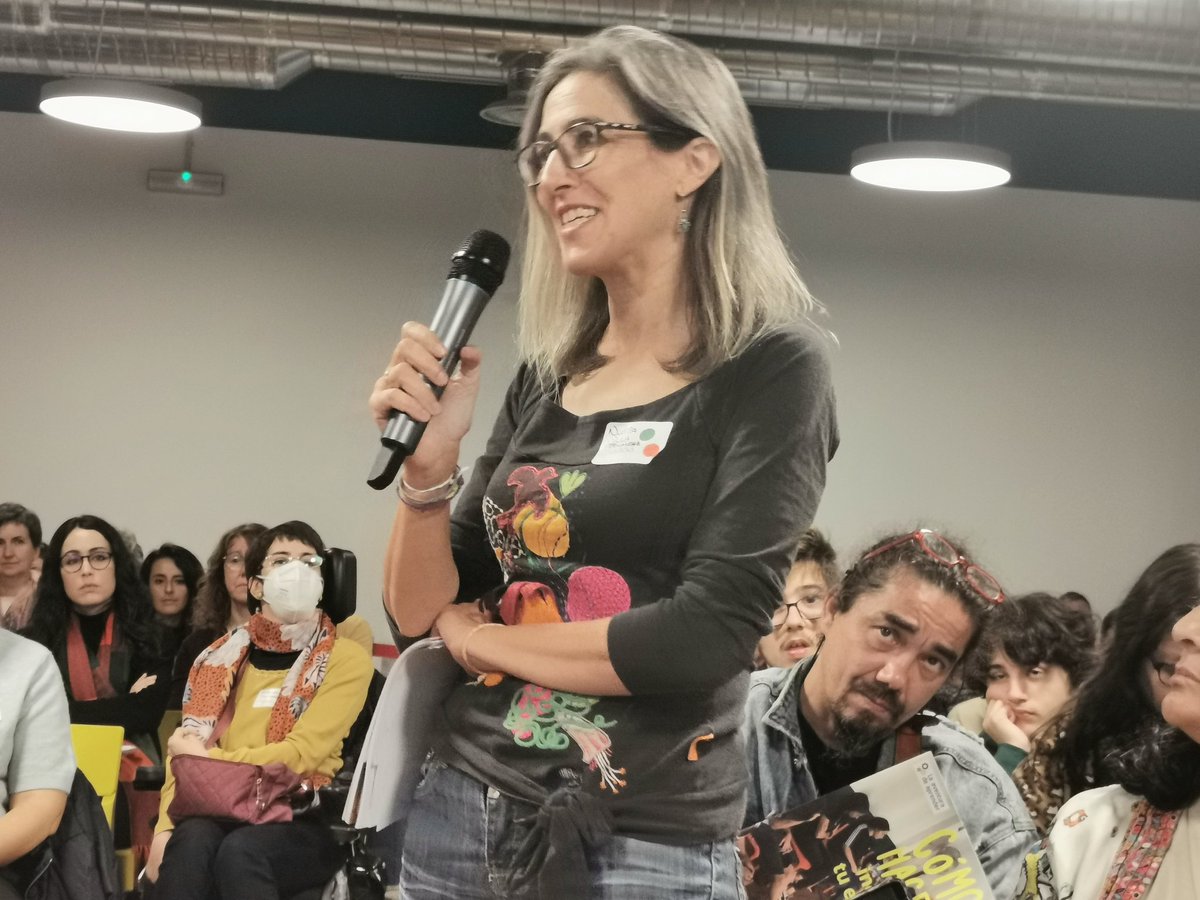 El lema de Sole "nada para nosotros sin nosotros" Soledad Arnau 💜 #divertad #forodevidaindependiente
<a href="/QuererlaCrearla/">Quererla es crearla</a> <a href="/NuriaVilla2/">Nuria Villa</a> #WorkshopCrearla